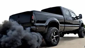 black smoke from exhaust