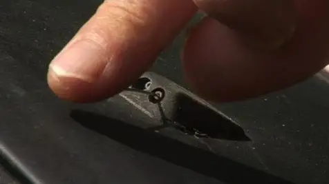 How to unclog washer nozzle using needle